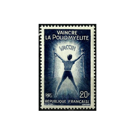 (933) Francia. 1959. 20 Francs. Polio (Nuevo)