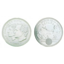 España. 2001. 2000 Pesetas (SC) (Plata)