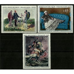 (1049 a 1051) Francia. 1962. Serie Completa. Pinturas (Nuevo)