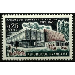 (1119) Francia. 1965. 0,25 Francs. Casa da Juventud y Cultura (Nuevo)