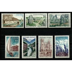 (1124 a 1130) Francia. 1965. Serie Completa. Turística (Nuevo)