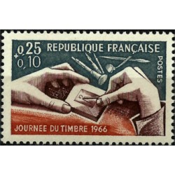 (B400) Francia. 1966. 0,25 + 0,10. Día del Sello (Nuevo)