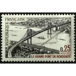 (1180) Francia. 1967. 0,25 Francs. Le Grand Pont de Bordeaux (Nuevo)