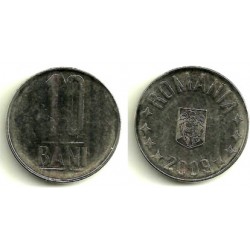 (191) Rumania. 2009. 10 Bani (EBC)