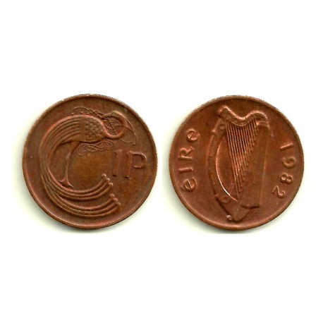 (20) Irlanda. 1982. 1 Penny (MBC)