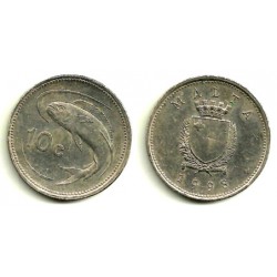 (96) Malta. 1998. 10 Cents (MBC)