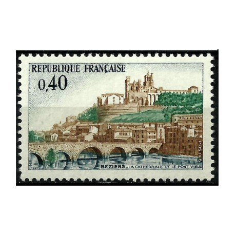 (1220) Francia. 1968. 0,40 Francs. Beziers (Nuevo)