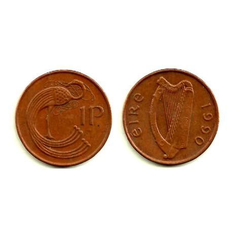 (20) Irlanda. 1990. 1 Penny (MBC)