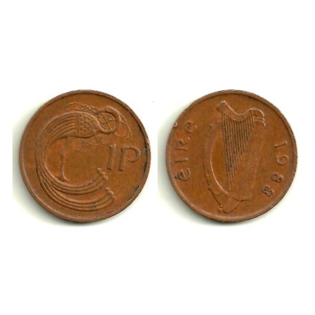 (20) Irlanda. 1988. 1 Penny (MBC-)