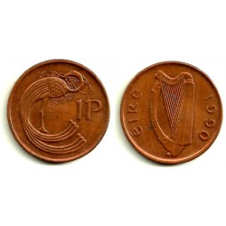 (20) Irlanda. 1990. 1 Penny (MBC)