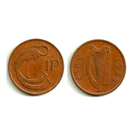 (20) Irlanda. 1988. 1 Penny (MBC-)