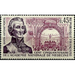 (1326) Francia. 1971. 0,45 Francs. Baron Antoine Portal (Nuevo)