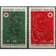 (B461-B462) Francia. 1972. Serie Completa. Cruz Roja (Nuevo)