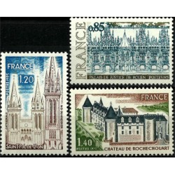 (1417 a 1419) Francia. 1975. Serie Completa. Turística (Nuevo)