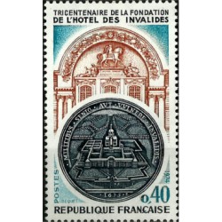 (1414) Francia. 1974. 0,40 Francs. Tricentenaire de la fondation de l'hotel des invalides (Nuevo)