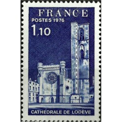 (1470) Francia. 1976. 1,10 Francs. Catedral de Lodeve (Nuevo)