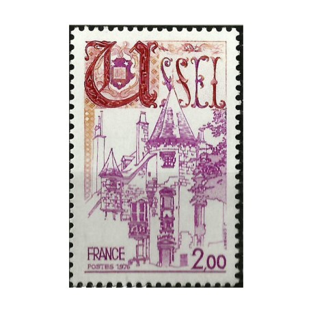 (1473) Francia. 1976. 2,00 Francs. Ussel (Nuevo)