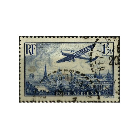 (C9) Francia. 1936. 1,50 Francs. Correo Aéreo (Usado)