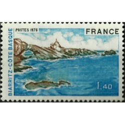 (1471) Francia. 1976. 1,40 Francs. Biarritz (Nuevo)