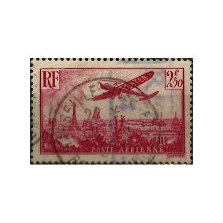 (C11) Francia. 1936. 2,50 Francs. Correo Aéreo (Usado)