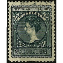 (61) Indias Holandesas. 1905-12. 2½ Gulden. Wilhelmina (Usado)