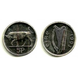 (28) Irlanda. 1993. 5 Pence (SC)