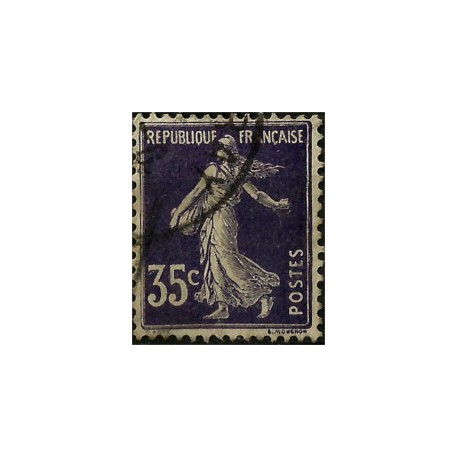 (175) Francia. 1906-37. 35 Centimos. Sembradora (Usado)