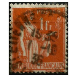 (277) Francia. 1932-39. 1 Franc. Símbolo de la Paz (Usado)