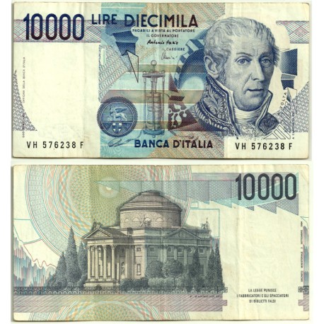 (112d) Italia. 1984. 10000 Lira (MBC)