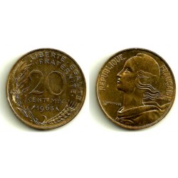 (930) Francia. 1963. 20 Centimes (MBC+)