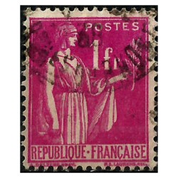 (278) Francia. 1932-39. 1 Franc. Símbolo de la Paz (Usado)