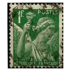 (377) Francia. 1939-44. 1 Franc. Iris (Usado)