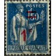 (409) Francia. 1940-41. 1 Franc. Sobrecarga (Usado)