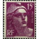 (547) Francia. 1945-47. 15 Francs. Marianne (Nuevo)