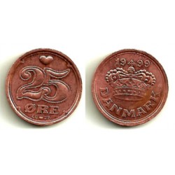 (868.1) Dinamarca. 1999. 25 Ore (EBC)