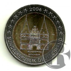 Alemania. 2006(A). 2 Euro (SC) Schleswig-Holstein