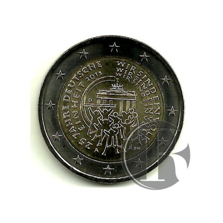 Alemania. 2015(A). 2 Euro (SC) Reunificación