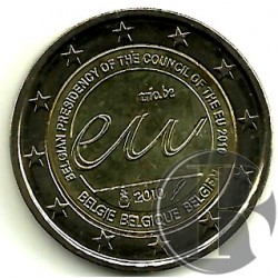 Belgica. 2010. 2 Euro (SC) Presidencia Europea