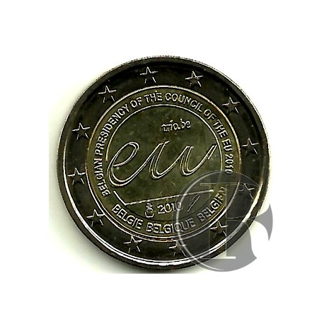 Belgica. 2010. 2 Euro (SC) Presidencia Europea