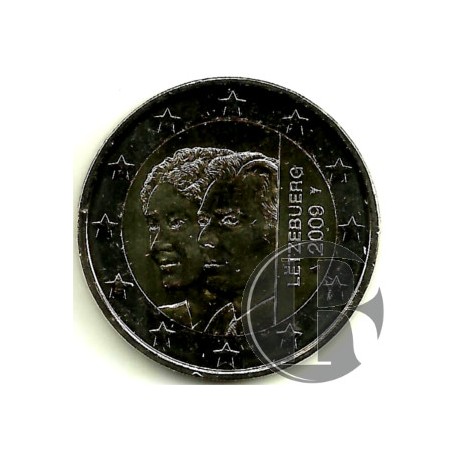 Luxemburgo. 2009. 2 Euro (SC) Duques 