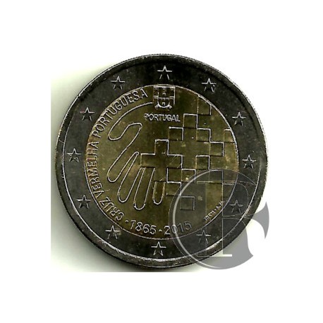 Portugal. 2015. 2 Euro (SC) Cruz Roja