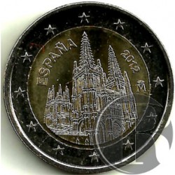 España. 2012. 2 Euro (SC) Catedral de Burgos