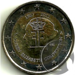 Belgica. 2012. 2 Euro (SC) Reina Elisabeth