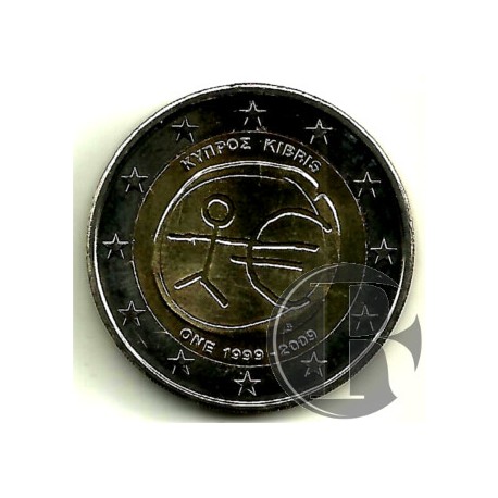 Chipre. 2009. 2 Euro (SC) EMU