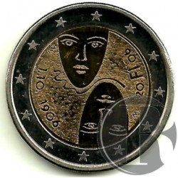 Finlandia. 2006. 2 Euro (SC) Sufragio Universal