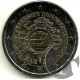 Grecia. 2012. 2 Euro (SC) X Aniversario del Euro