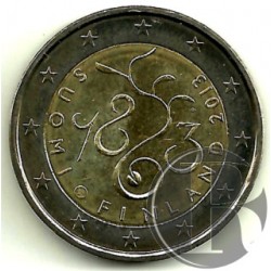 Finlandia. 2013. 2 Euro (SC) 150 Aniversario del Parlamento