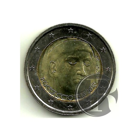 Italia. 2013. 2 Euro (SC) Boccaccio