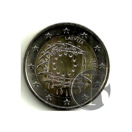 Letonia 2015 2 Euro (SC)