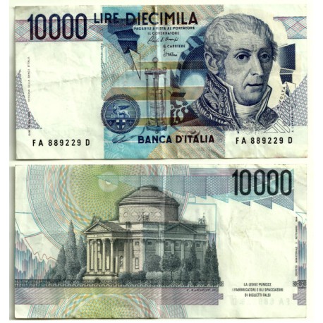 (112a) Italia. 1984. 10000 Lira (BC)